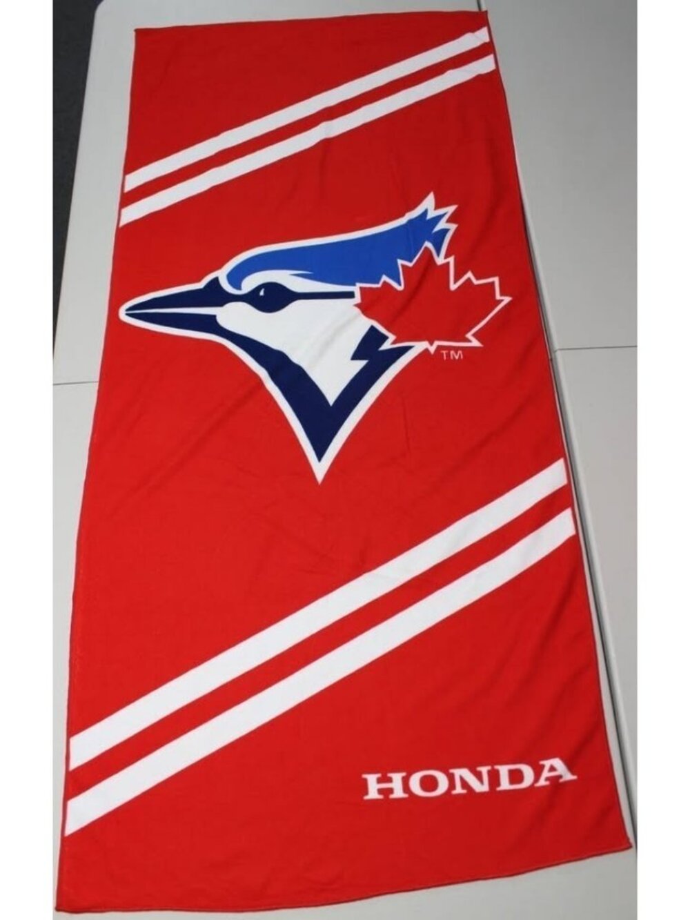 Toronto Blue Jays Honda Beach Towel - Stadium Giveaway SGA Red 30x60